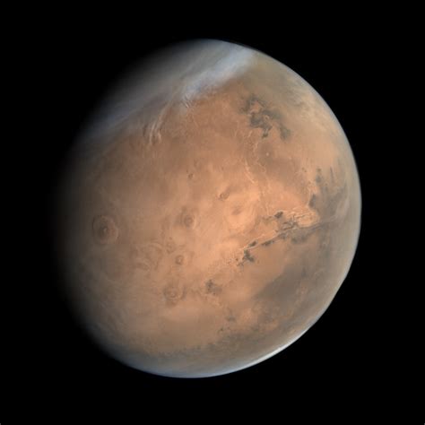 True Color Image Of Mars Acquired By Indias Mars Orbiter Mission Rspace