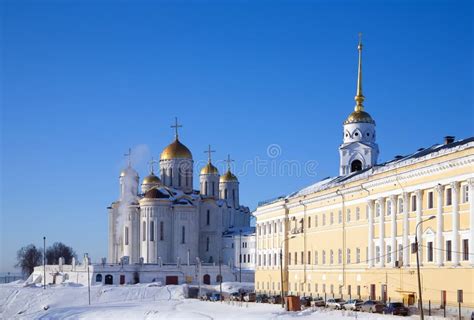 Assumption Cathedral At Vladimir Stock Image Image Of Landmark