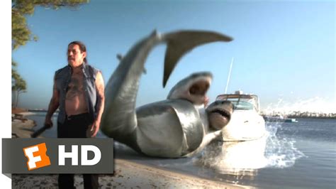 Karrueche tran, jason simmons, rob van dam and others. 3 Headed Shark Attack (9/10) Movie CLIP - Never Seen ...
