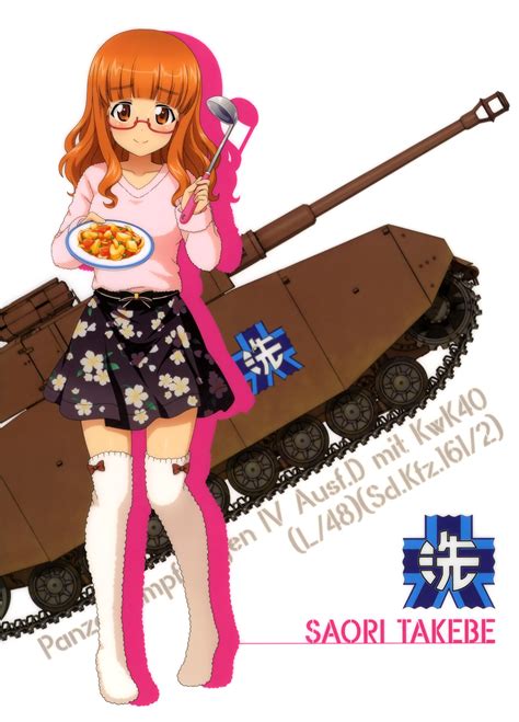 Takebe Saori Girls Und Panzer Image Zerochan Anime Image