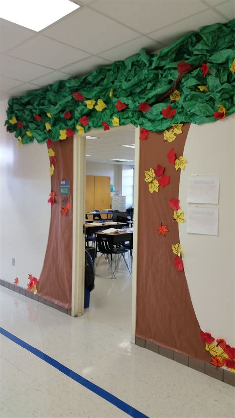 Fall Tree Classroom Door Decoration