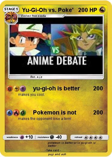 Pokémon Yu Gi Oh Vs Poke Yu Gi Oh Is Better My Pokemon Card