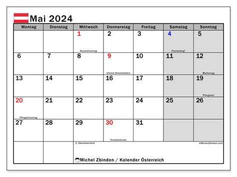 Kalender Mai 2024 Zum Ausdrucken “49ss” Michel Zbinden At