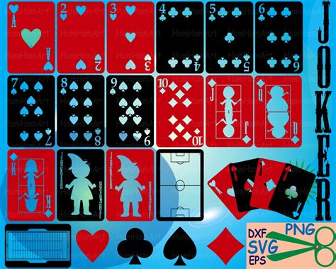 Playing Cards Svg 12 Playing Card Icons Creative Vip Excelent Grade