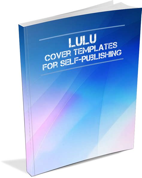 Lulu Cover Templates (FREE) - Instant Downloads for Immediate Printing