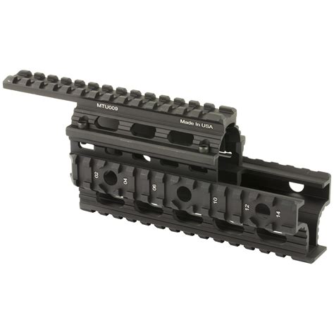 Leapers Utg Ak 47 Universal Tactical Pro Quad Rail Handguard Made In