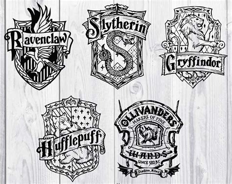 Free SVG Harry Potter House Svg 676+ DXF Include
