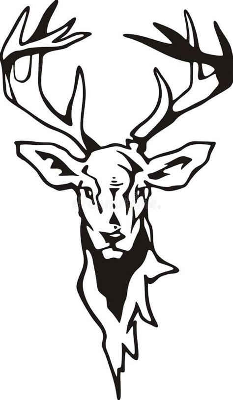 Tribal Deer Stock Illustration Illustration Of Wildlife 8837663