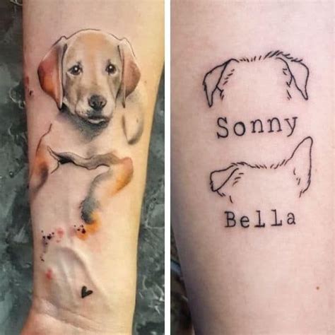 101 Best Dog Tattoo Ideas That Show Your Dog Love Fidose Of Reality