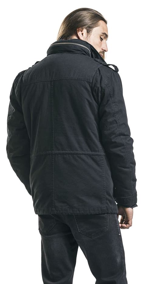 Army Field Jacket Black Premium By Emp Winterjas Large