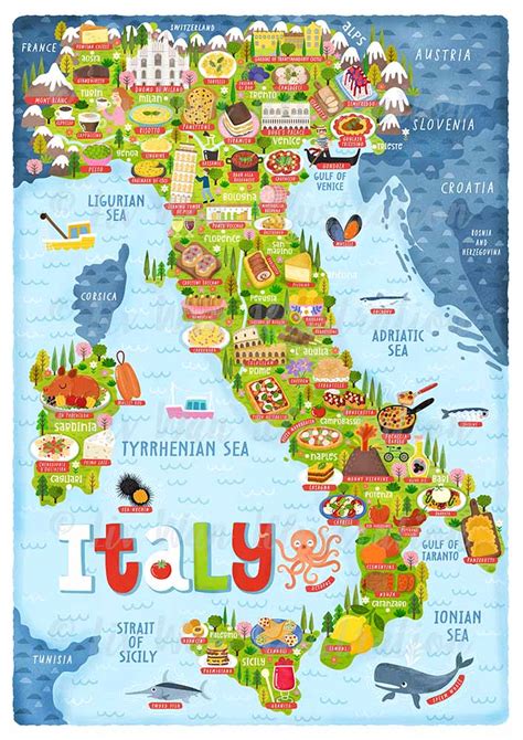 Illustrated Maps Bold Colourful And Fun By Liv Wan