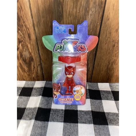 Disney Just Play Pj Masks Light Up Owlette Figure With Amulet Wristband
