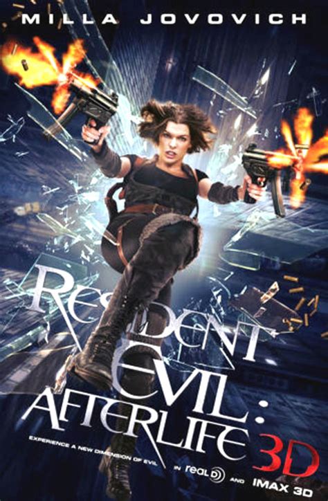 Resident Evil Afterlife Movie Posters Gallery