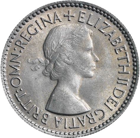Sixpence 1953 Coin From United Kingdom Online Coin Club