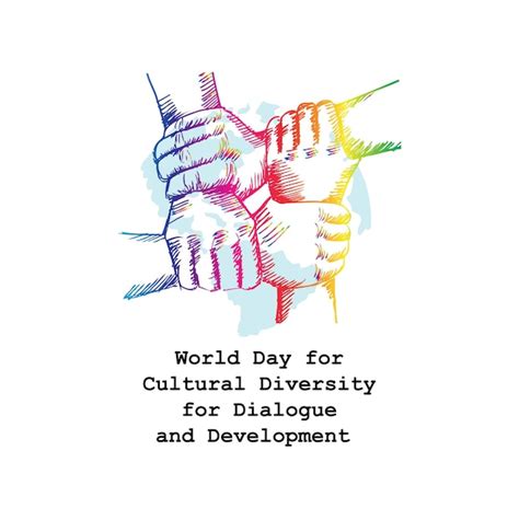 Premium Vector World Day For Cultural Diversity For Dialogue And Development