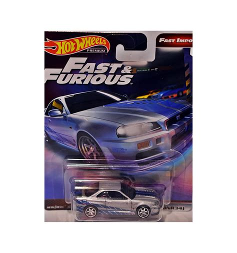 Hot Wheels Premium Fast And Furious Nissan Skyline Gt R R Bnr Hot Sex Picture