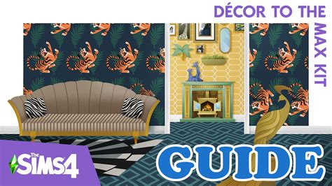 The Sims 4 Décor To The Max Kit The Sims Guide