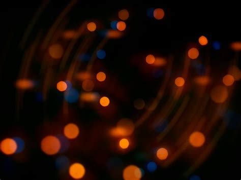 Free Stock Photo Of Blurred Lights Orange Color