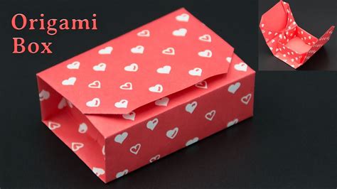 ▷ die perfekte geschenkidee und schmuckschachtel ▷ jetzt falten! Geschenkbox basteln / Origami Box falten - Karambia