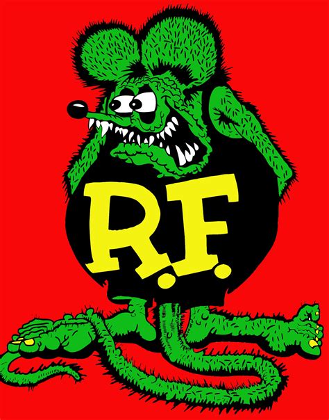 Rat Fink Ed Roth Art Cool Cartoon Drawings Rat Fink