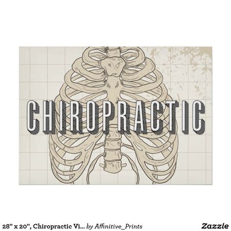28 X 20 Chiropractic Vintage Poster Vintage Posters