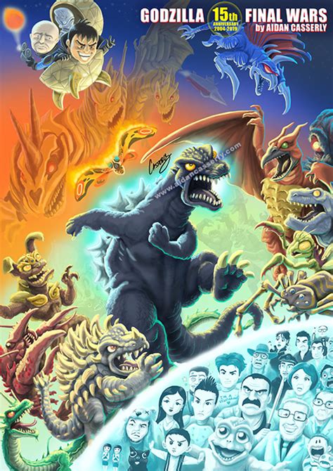 Godzilla Final Wars 15th Anniversary By Dadahyena On Deviantart