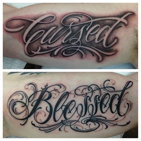 Negative Calligraphy Fonts 50 Last Name Tattoos For Men Honorable