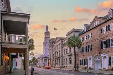 Premium Photo Historical Downtown Area Of Charleston South Carolina