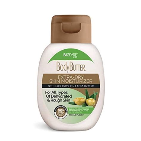 Biocare Body Butter Extra Dry Skin Moisturizer With 100 Olive Oilandshea