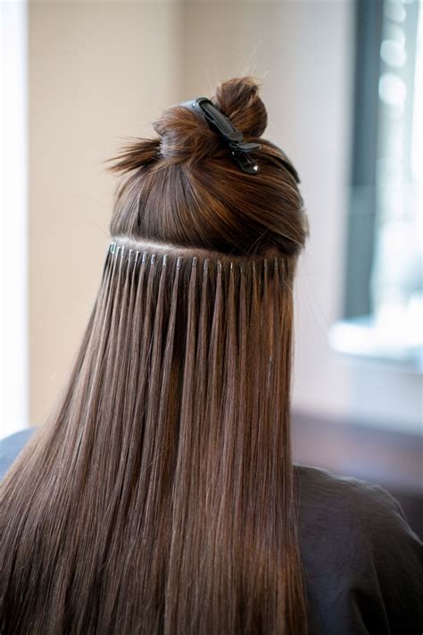 Shrink Links Hair Extensions By Lauren Mae Haggard Hair Keratin