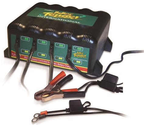 Deltran Battery Tender 4 Bank Motorcycle Charger Review Rider Magazine