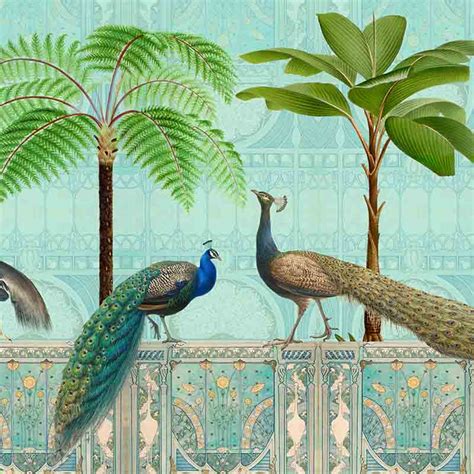 Chinoiserie Palace Of Birds Tropical Robin Sprong