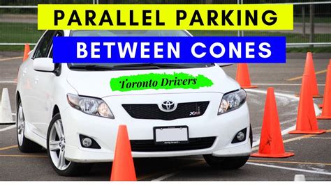 Parallel Parking With Cones Excellent And Easy Tips By Ex Driving