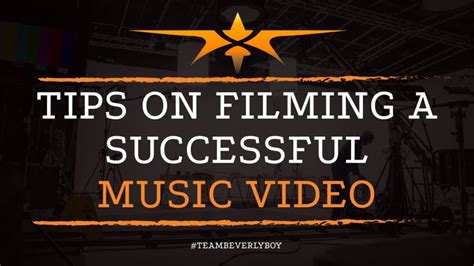 Tips On Filming A Successful Music Video Beverly Boy Productions
