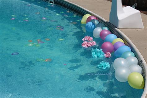 The Vibrant Visions Blog Haydens Sweet Sixteen Movie Pool Party