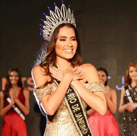 Isadora Meira Crowned Miss Rio De Janeiro Be Emotion 2019 For Miss