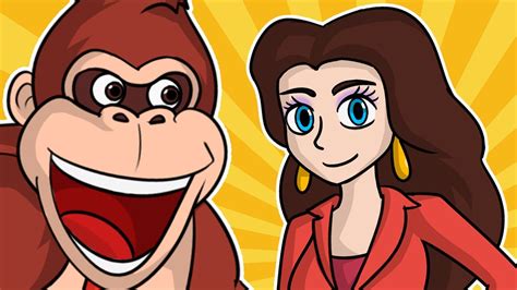 Movie Donkey Kong Meets Movie Pauline Youtube
