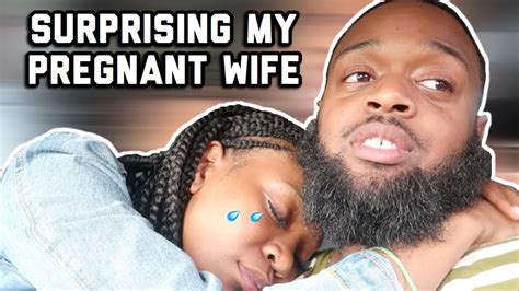 surprising my pregnant wife youtube
