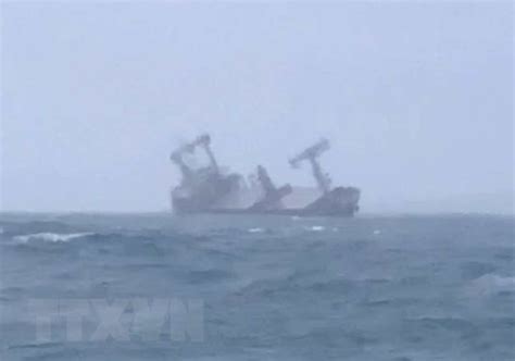 Vietnam Rescues 11 Sailors From Sunken Panama Vessel The Saigon Times