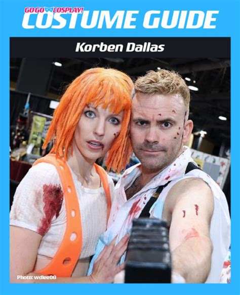 Korben Dallas Costume From Fifth Element Diy Cosplay W Tank Top