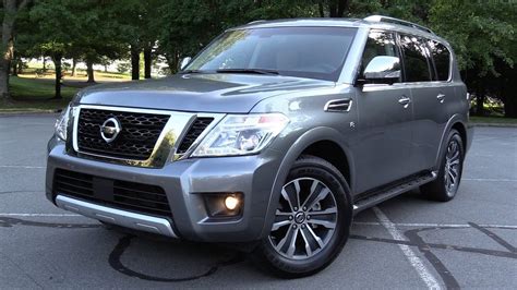 2017 Nissan Armada Sl 4wd Test Drive And Review Youtube