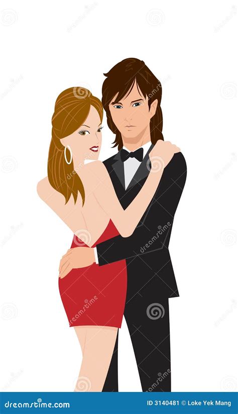 Dancing Couple Stock Illustration Illustration Of Formal 3140481