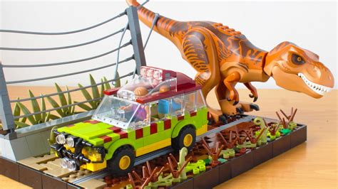 Lego Jurassic Park Ford Explorer Moc Youtube