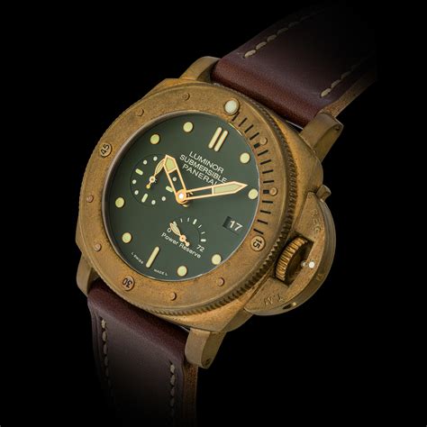 Panerai Ref Pam00507 Limited Edition Of 1000 Pieces Bronze And