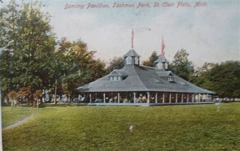 Tashmoo Park Dance Pavillion Harsens Island Mi Waterwinterwonderland