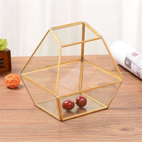 Simple Modern Geometric Polygon Glass Greenhouse Glass