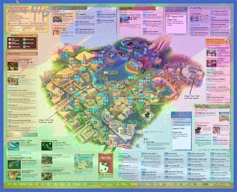 Magical harry potter becomes even more fascinating at universal studios japan with the phenomenal representation of this universally loved. Osaka Map Tourist Attractions - ToursMaps.com