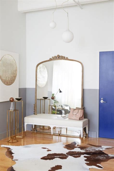 Vercon smart entryway and hallway mirror as the control center of the smart home, integrated with wifi connection, weather reporting, headline news, music playing, and security control. 15 Chic Ways To Rock A Floor Mirror In Your Home - Shelterness