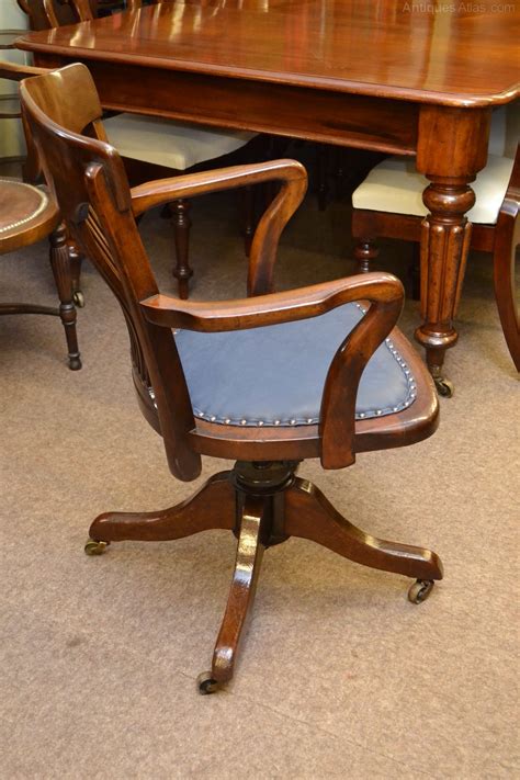 All products from swivel desk chair category are shipped worldwide with no additional fees. Mahogany Swivel Desk Chair C1900 - Antiques Atlas