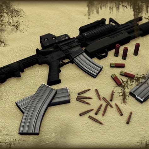 M4masterkey M4a1 Counter Strike Source Weapon Models Source